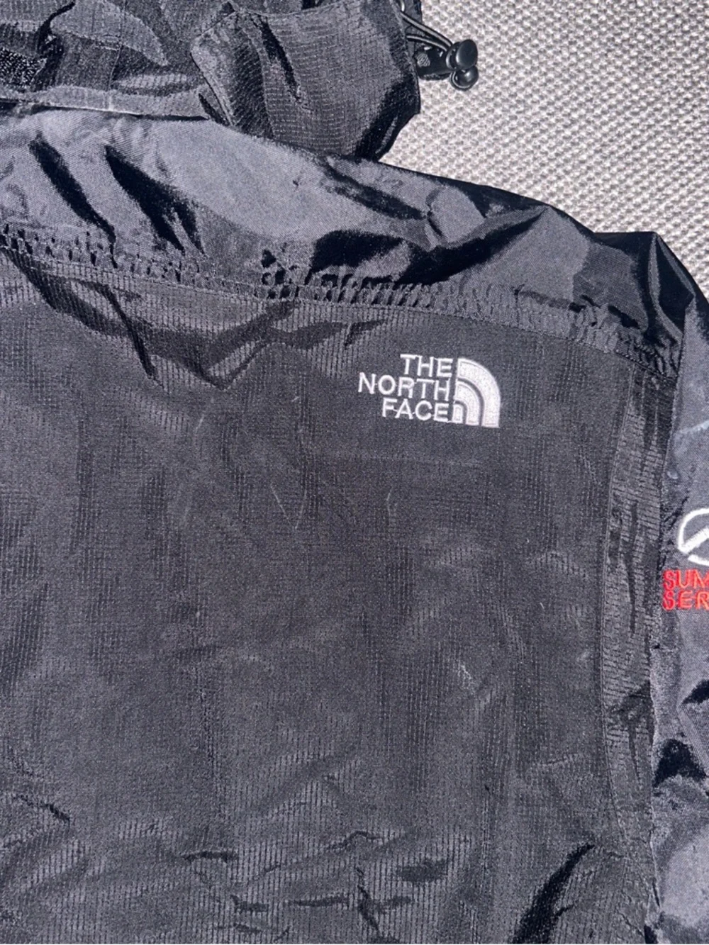 The North Face Men's Summit Series Black Waterproof Hooded Jacket